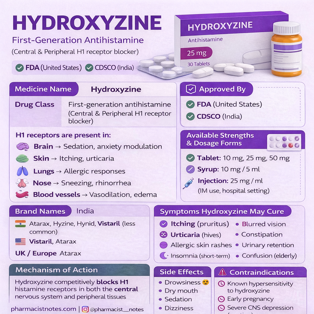 hydrixyzine