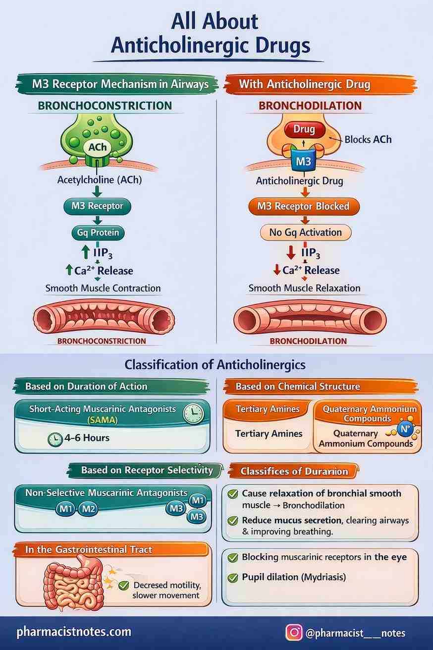 All About Anticholinergic drugs